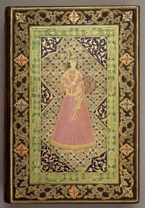 فارسي. غلاف كتاب "رحلة إلى بلاد فارس" للأمير الكسيس سولتيكوف بواسطة فنان غير معروف