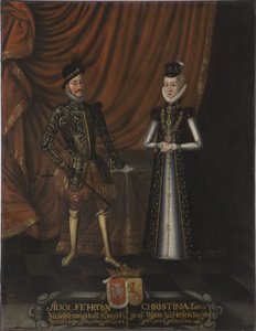 Adolphe de Holstein Gottorp et Christine de Hesse - Duke Adolf of Holstein-Gottorp بواسطة فنان غير معروف