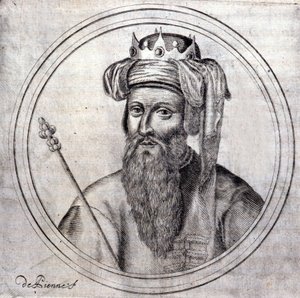 أميدي الثامن (1383-1451) ، كونت دوق سافوي آنذاك ، البابا الأخير تحت اسم فيليكس ف. بواسطة فنان غير معروف