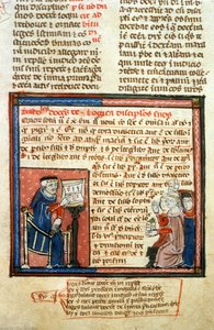 Aristotle Teacher - Illuminure of the Middle Ages (ref. 418 بواسطة فنان غير معروف