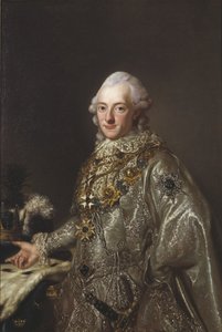 Charles XIII roi de Suede - صورة لملك السويد تشارلز الثالث عشر (1748-1818) ، مجهول. زيت على قماش. الأبعاد: 117 × 78 سم. المتحف الوطني ستوكهولم بواسطة فنان غير معروف