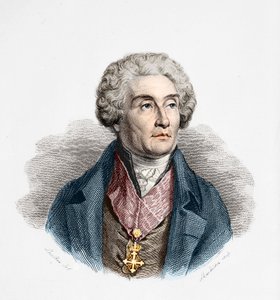 الكونت جوزيف دي مايستر (1753-1821) ، سياسي وكاتب وفيلسوف فرنسي. بواسطة فنان غير معروف