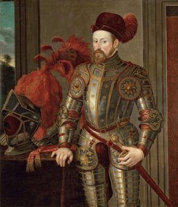 فرديناند الثاني من تيرول (هابسبورغ) ، أرشيدوق النمسا - صورة فرديناند الثاني (1529-1595) ، أرشيدوق النمسا ، مجهول. زيت على قماش ، حوالي 1557. متحف تاريخ الفن ، فيينا بواسطة فنان غير معروف