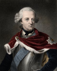 فريدريك الثاني ملك بروسيا (1712-1786) - فريدريك الثاني فريدريك العظيم 1712-1786 - نقش - القرن التاسع عشر بواسطة فنان غير معروف