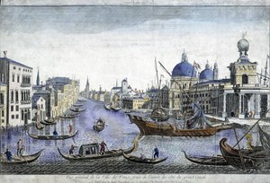 General view of Venice - engraving بواسطة فنان غير معروف