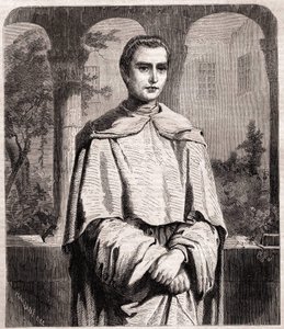هنري لاكوردير. كاهن فرنسي ودومينيكاني 1802-1861. بواسطة فنان غير معروف