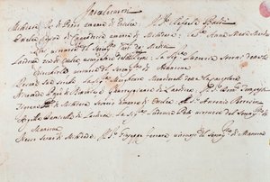 ملاحظات على انطلاق أوبرا ميثريدات لجوزيبي ألدروفانديني (1706) بواسطة فنان غير معروف