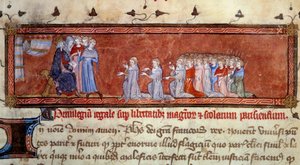 سلم فيليب أوغست (1165 - 1223) الامتياز الأول بواسطة فنان غير معروف