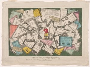 صورة من التعيينات الثورية (Tableau des papiers monnoies qui ont eut cours depuis l
