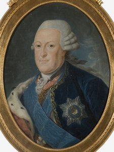 بيير فون بيرون ، دوك دي كورلاند - صورة بيتر فون بيرون (1724-1800) ، دوق كورلاند وسيميغاليا ، مجهول. زيت على قماش ، النصف الثاني من القرن الثامن عشر .. الأبعاد: 59 × 44 سم. المتحف الوطني ستوكهولم بواسطة فنان غير معروف