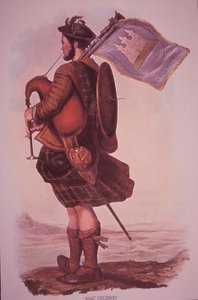 Piper of Clan MacCriumin بواسطة فنان غير معروف
