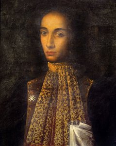 صورة لألساندرو سكارلاتي (1660-1725) الملحن الإيطالي. بواسطة فنان غير معروف