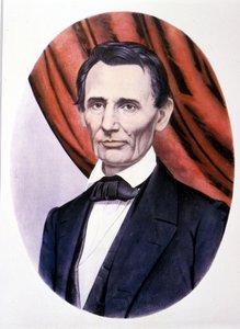 صورة للرئيس الأمريكي أبراهام لينكولن (1809 - 1865).