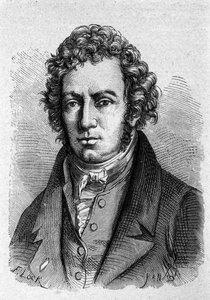 صورة لأندريه ماري أمبير (1775 - 1836) عالم فيزياء فرنسي. بواسطة فنان غير معروف
