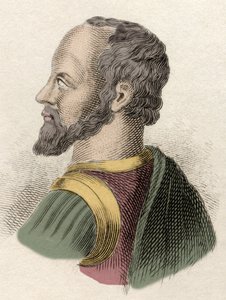 صورة آن دي مونتمورنسي ، دوق مونتمورنسي (1492-1567) ، عسكري فرنسي ورجل دولة ودبلوماسي. نقش القرن التاسع عشر. بواسطة فنان غير معروف