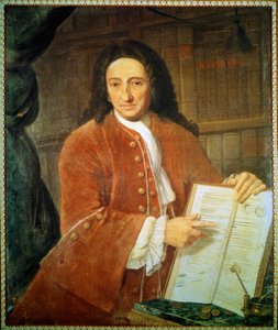صورة لأبوستولو زينو (1668 - 1750) ، كاتب أغاني وشاعر. بواسطة فنان غير معروف