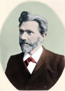 صورة لأوغست بيبل (1840-1913) ، سياسي ألماني. بواسطة فنان غير معروف