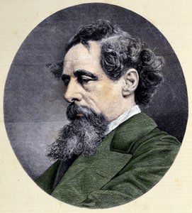 صورة تشارلز ديكنز (1812-1870) ، كاتب إنجليزي. بواسطة فنان غير معروف