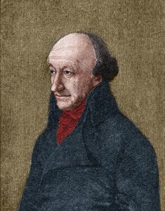 صورة لكريستوف مارتن ويلاند (1733-1813) شاعر ومترجم ومحرر ألماني. بواسطة فنان غير معروف