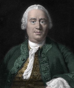 صورة لديفيد هيوم ، الفيلسوف الاسكتلندي (1711-1776). بواسطة فنان غير معروف