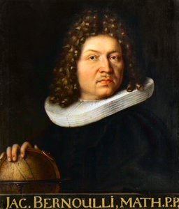 صورة جاك برنولي (1667-1748) - عالم رياضيات سويسري بواسطة فنان غير معروف