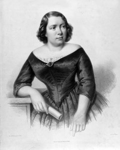 صورة لماريتا ألبوني (1826-1894) ، مغنية كونترالتو إيطالية. بواسطة فنان غير معروف