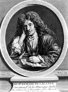 صورة لريتشارد ديالاند ، المشرف على موسيقى الملك ؛ ب. 15 ديسمبر 1657 في باريس ؛ د. 18 يناير 1726. بواسطة فنان غير معروف