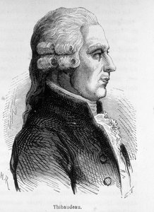 صورة تيبو ، سياسي فرنسي (1765-1854). بواسطة فنان غير معروف