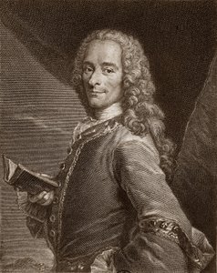 صورة لفولتير (1694 - 1778). بواسطة فنان غير معروف