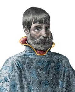 صورة الفاتح الإسباني خوان بونس دي ليون (1460-1521) ، مستكشف فلوريدا - صورة خوان بونس دي ليون - المستكشف الإسباني بواسطة فنان غير معروف