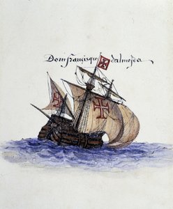 Portuguese Caravel بواسطة فنان غير معروف