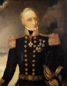 الأميرال الخلفي السير توماس بيكر (1771 - 1845) بواسطة فنان غير معروف