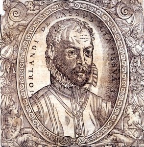 رولاند دي لاسوس. (أورلاندو دي لاسو) 1532-1594 ملحن فرانكو فلمنكي بواسطة فنان غير معروف
