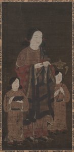 Shōtoku تايشي في السادسة عشرة بواسطة فنان غير معروف