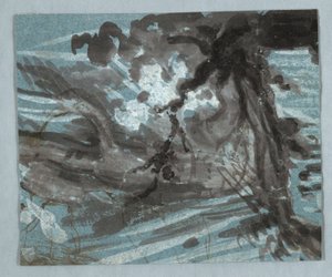 رسم شجرة بواسطة فنان غير معروف