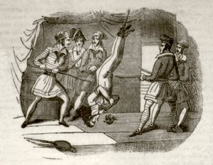 جالي الموت ، أو القرصان شونر ، حوالي عام 1837 بواسطة فنان غير معروف