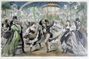 The Mabille Ball بواسطة فنان غير معروف