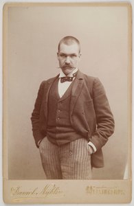 Akseli Gallen Kallela (1867-1931) - Akseli Gallen-Kallela - مجهول. تصوير بواسطة مصور غير معروف
