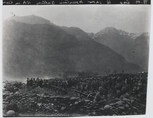 C Cease Firing ؟، رقم 1 British Mountain Battery، Black Mountain Expedition، 1891 بواسطة مصور غير معروف