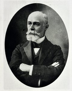 صورة أنطوان هنري بيكريل - فيزيائي إنجليزي ، حائز على جائزة نوبل 1852-1908 بواسطة مصور غير معروف