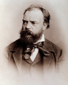 صورة أنطونين دفوراك (1841-1901) الملحن الإنجليزي في القرن التاسع عشر. بولونيا ، متحف ببليوغرافي مدني بواسطة مصور غير معروف