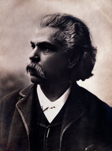 صورة لكارلوس أندريا غوميز (غوميز) (1836-1896) صورة الملحن البرازيلي. القرن ال 19. بولونيا ، متحف المتحف المدني بواسطة مصور غير معروف