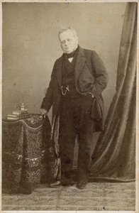 صورة للكونت كاميلو بيرسو من كافور (1810-1861) - حوالي عام 1855 بواسطة مصور غير معروف