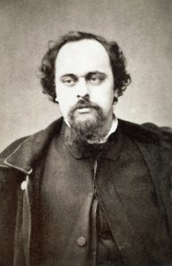 صورة لدانتي غابرييل روسيتي (1828-1882) - حوالي 1860 بواسطة مصور غير معروف