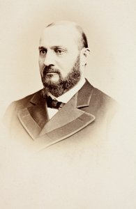 صورة إنريكو تامبرليك ، حوالي عام 1860 (صورة بالأبيض والأسود) بواسطة مصور غير معروف