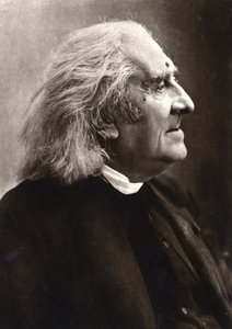 صورة لفرانز ليزت (1811-1886) ، الملحن وعازف البيانو المجري. بواسطة مصور غير معروف