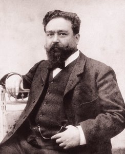 صورة لإسحاق ألبنيز (1860-1909) ، عازف البيانو والملحن الإسباني. التصوير الفوتوغرافي ، 1886. مؤسسة البينيز مدريد. بواسطة مصور غير معروف