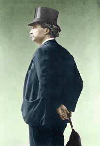 صورة مارك توين (1835-1910) بواسطة مصور غير معروف