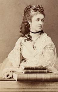 صورة بولين لوكا ، حوالي عام 1860 (صورة بالأبيض والأسود) بواسطة مصور غير معروف