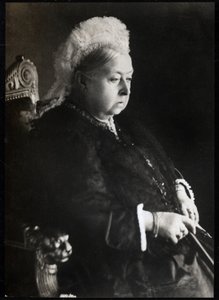 صورة للملكة فيكتوريا (فيكتوريا إيري) (1819-1901) ، ملكة المملكة المتحدة لبريطانيا العظمى وأيرلندا. جمع FPL. بواسطة مصور غير معروف